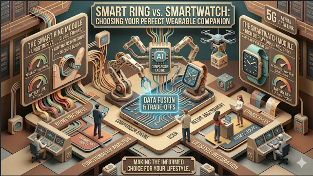 Smart Ring vs. Smartwatch: Choosing Your Perfect Wearable Companion